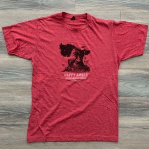 🍺 MadTree Brewing “Happy Amber” Beer Tee | Unisex M | Soft Vintage Red 🍻